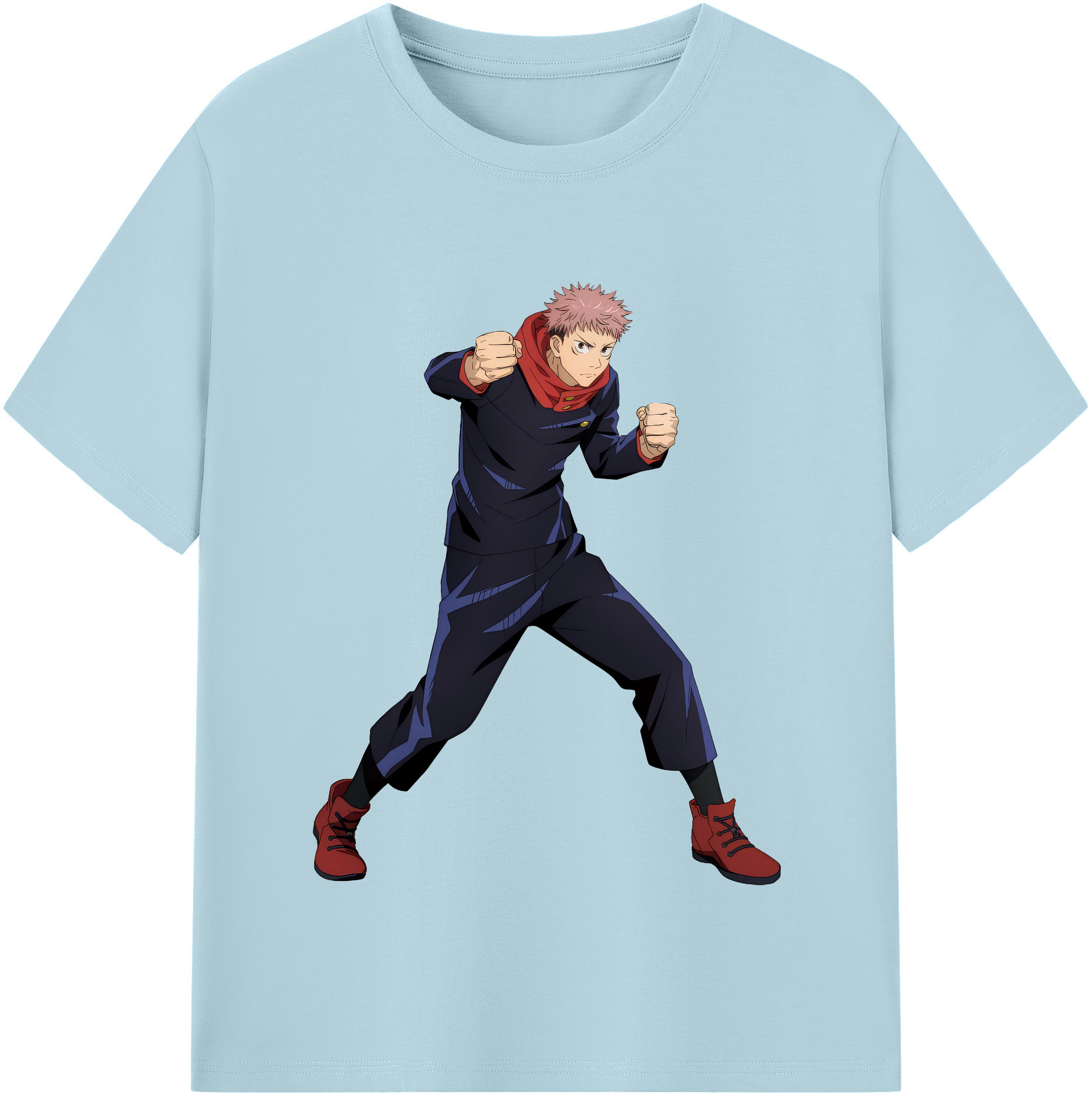 （画像用） 呪術廻戦 Jujutsu Kaisen 綿100％半袖Tシャツ（フロントプリント）